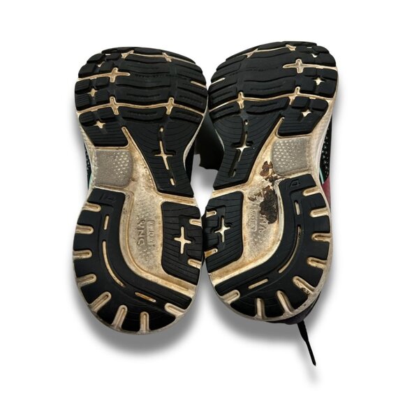 Brooks Ghost 14 Womens Running Shoes Size 7.5 Black/Pink Cushioned - Picture 5 of 7